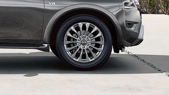 2023 Nissan Armada wheel and tire | Empire Nissan of Bay Ridge in Brooklyn NY