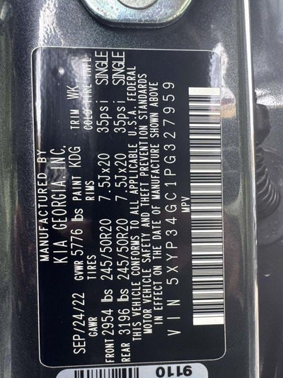 2023 Kia Telluride EX