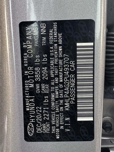 2023 Hyundai Elantra Limited