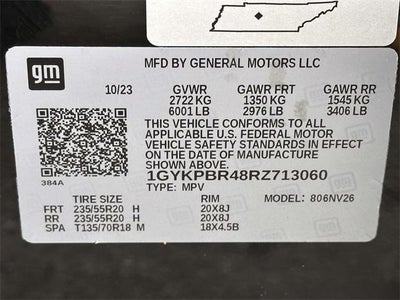 2024 Cadillac XT6 AWD Luxury