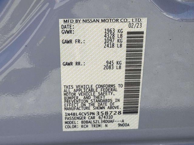 2023 Nissan Altima 2.5 SR