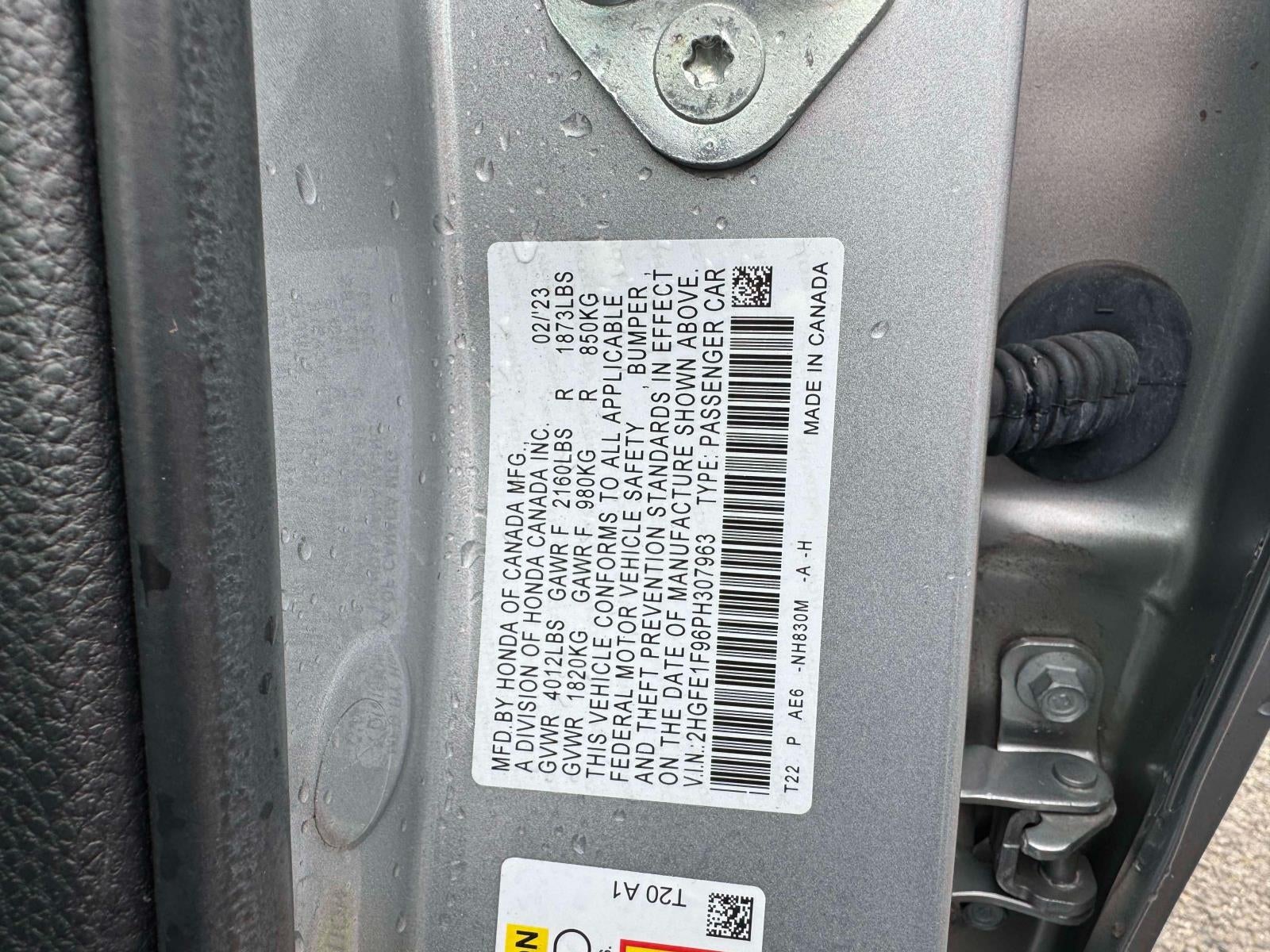 2023 Honda Civic Touring