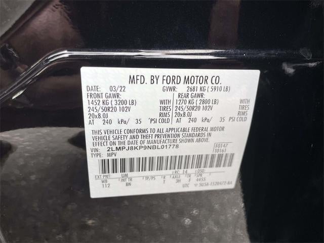 2022 Lincoln Nautilus Reserve