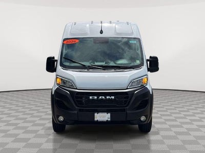 2026 RAM ProMaster 2500 Cargo Van Tradesman High Roof 159' WB w/Pass Seat