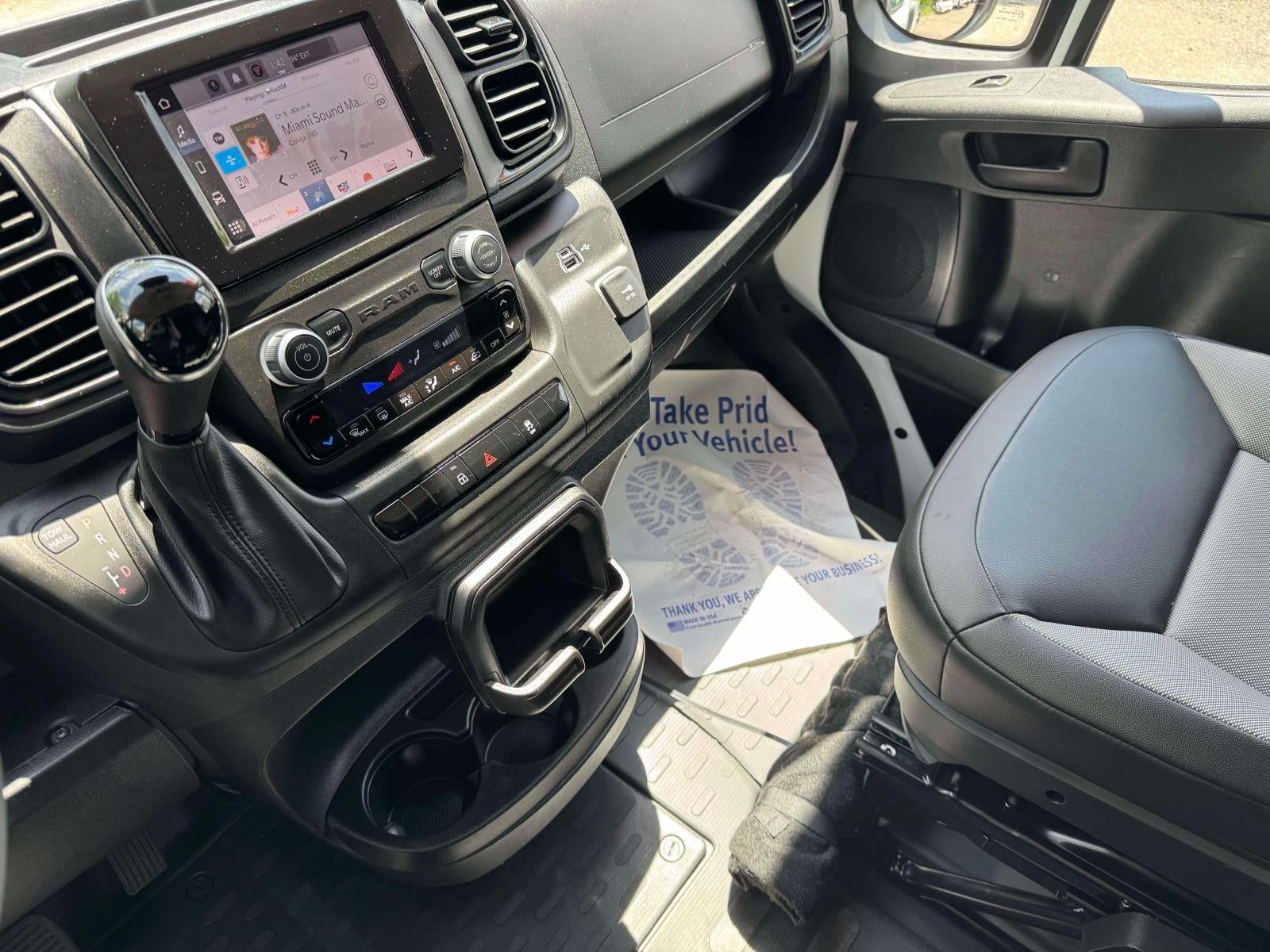 2026 RAM ProMaster 2500 Cargo Van Tradesman High Roof 159' WB w/Pass Seat