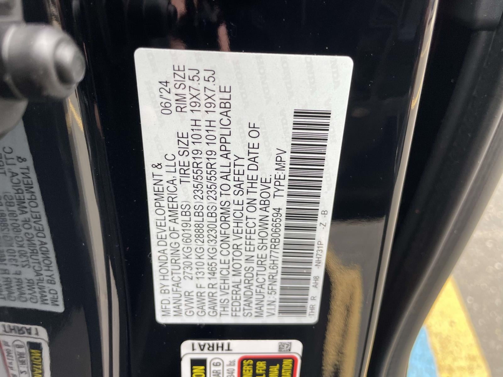 2024 Honda Odyssey Sport