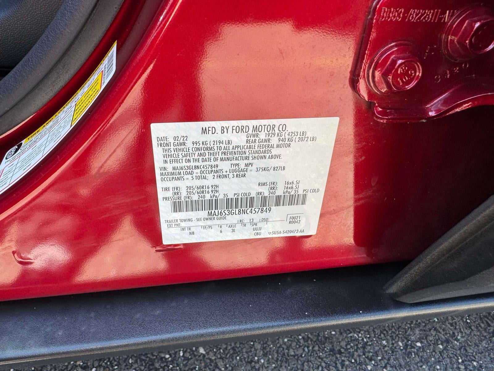 2022 Ford EcoSport SE