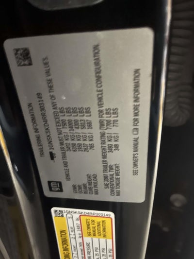 2024 Chevrolet Tahoe 4WD Premier