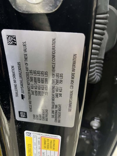 2024 Cadillac Escalade 4WD Sport