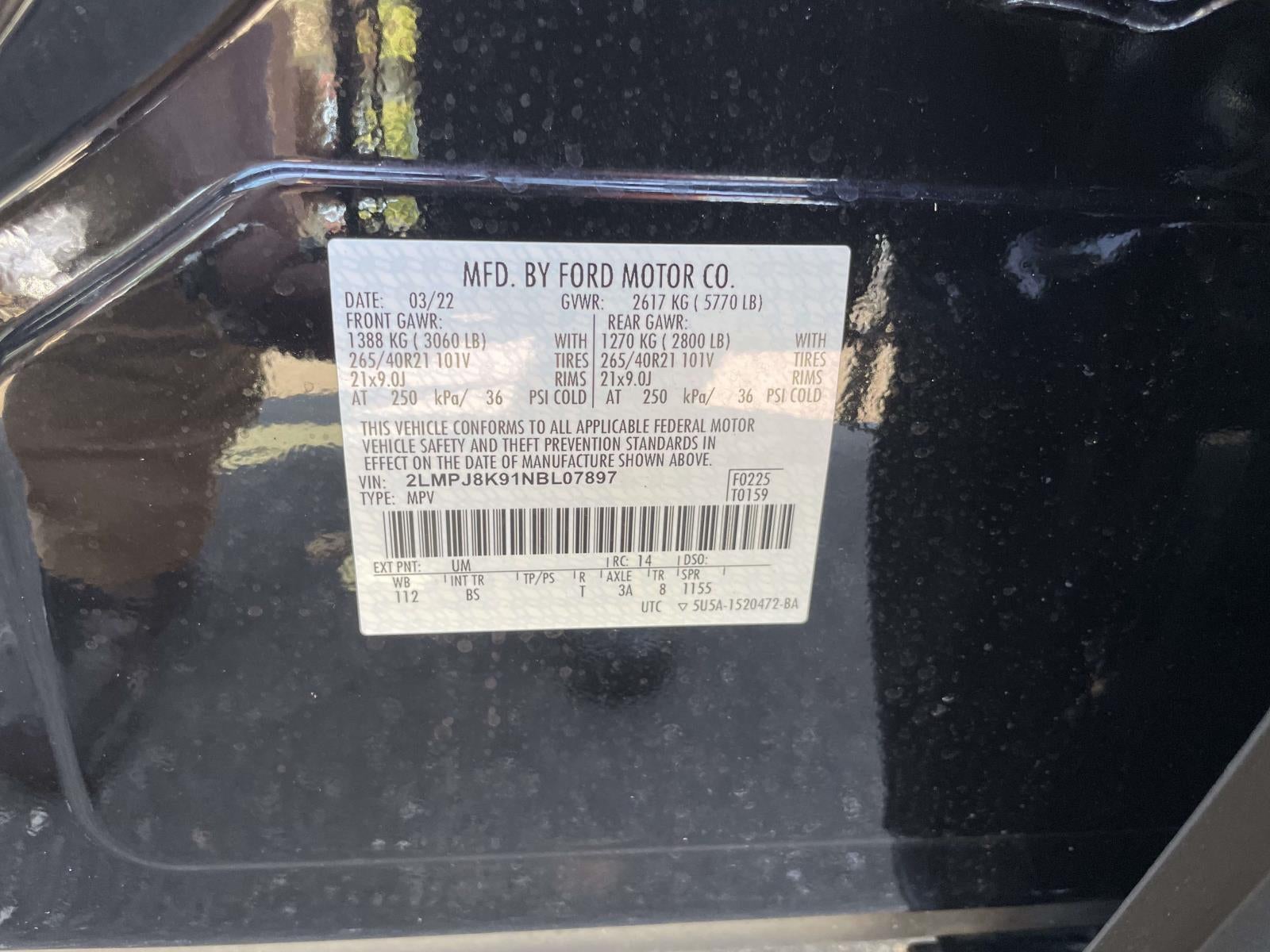 2022 Lincoln Nautilus Reserve