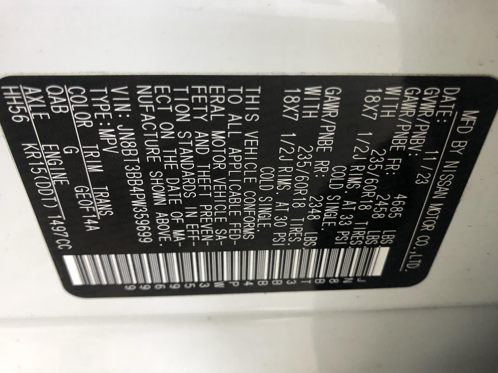 2023 Nissan Rogue SV Intelligent AWD