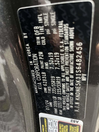 2025 Kia Carnival MPV SX Prestige