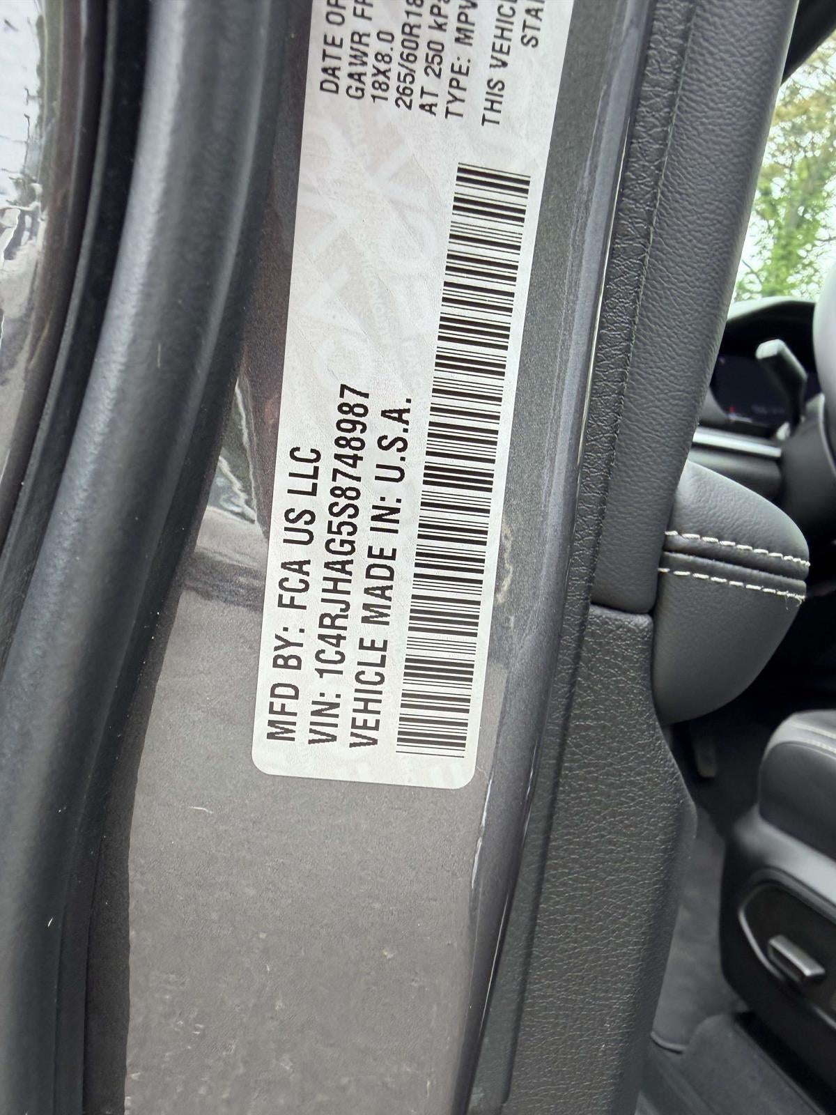 2025 Jeep Grand Cherokee Altitude X