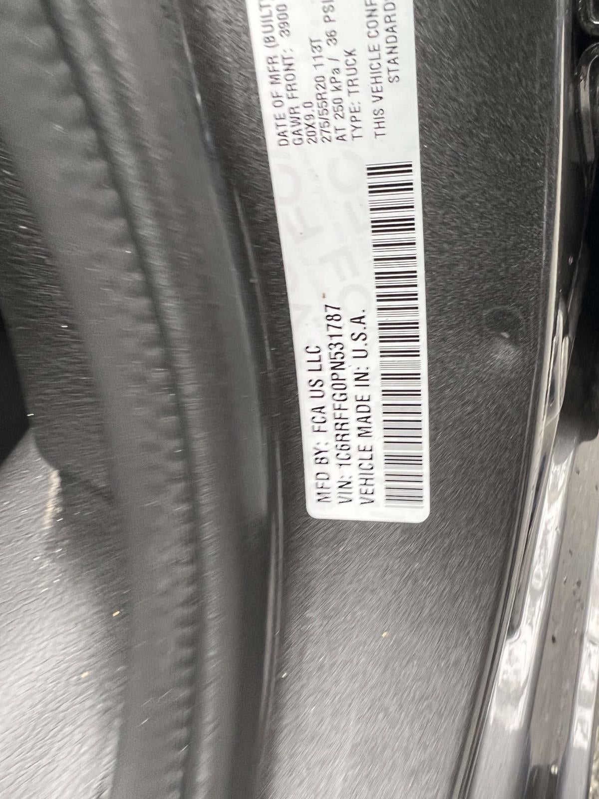 2023 RAM 1500 Big Horn Crew Cab 4x4 5'7' Box