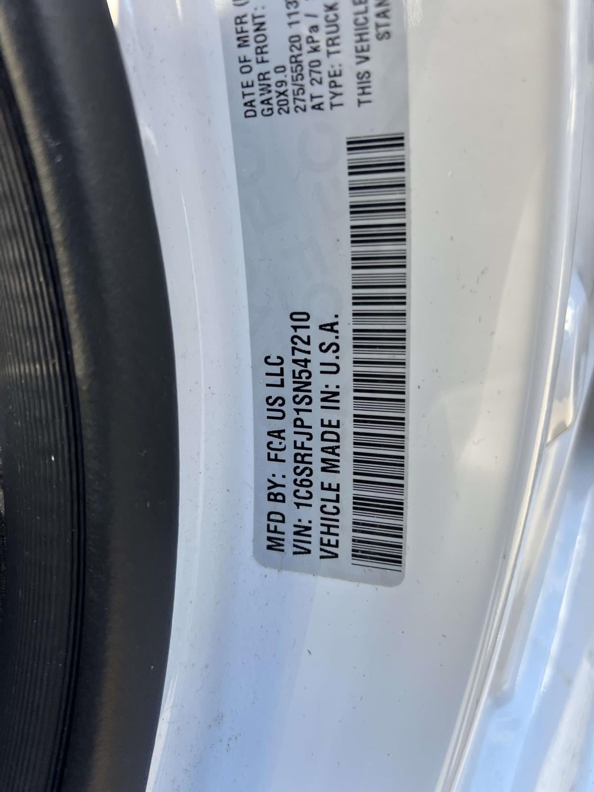 2025 RAM 1500 Laramie Crew Cab 4x4 5'7' Box