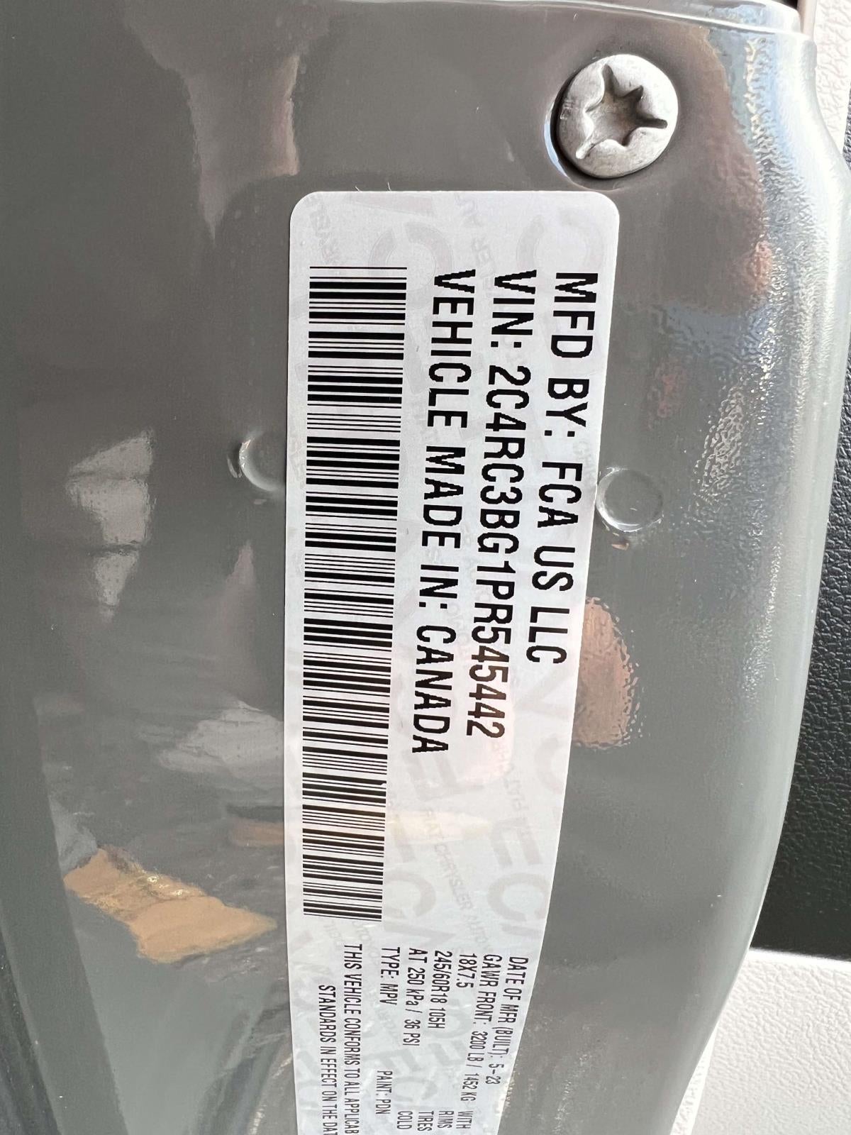 2023 Chrysler Pacifica Touring L