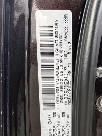 2017 RAM 1500 Big Horn Crew Cab 4x4 5'7' Box