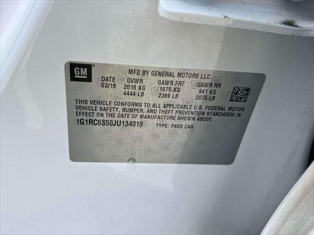 2018 Chevrolet Volt LT