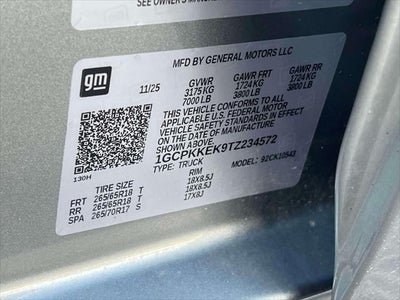 2026 Chevrolet Silverado 1500 LT (2FL)