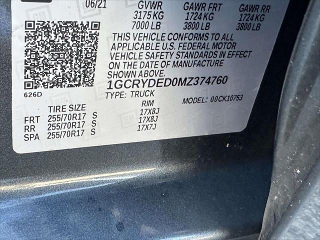 2021 Chevrolet Silverado 1500 LT