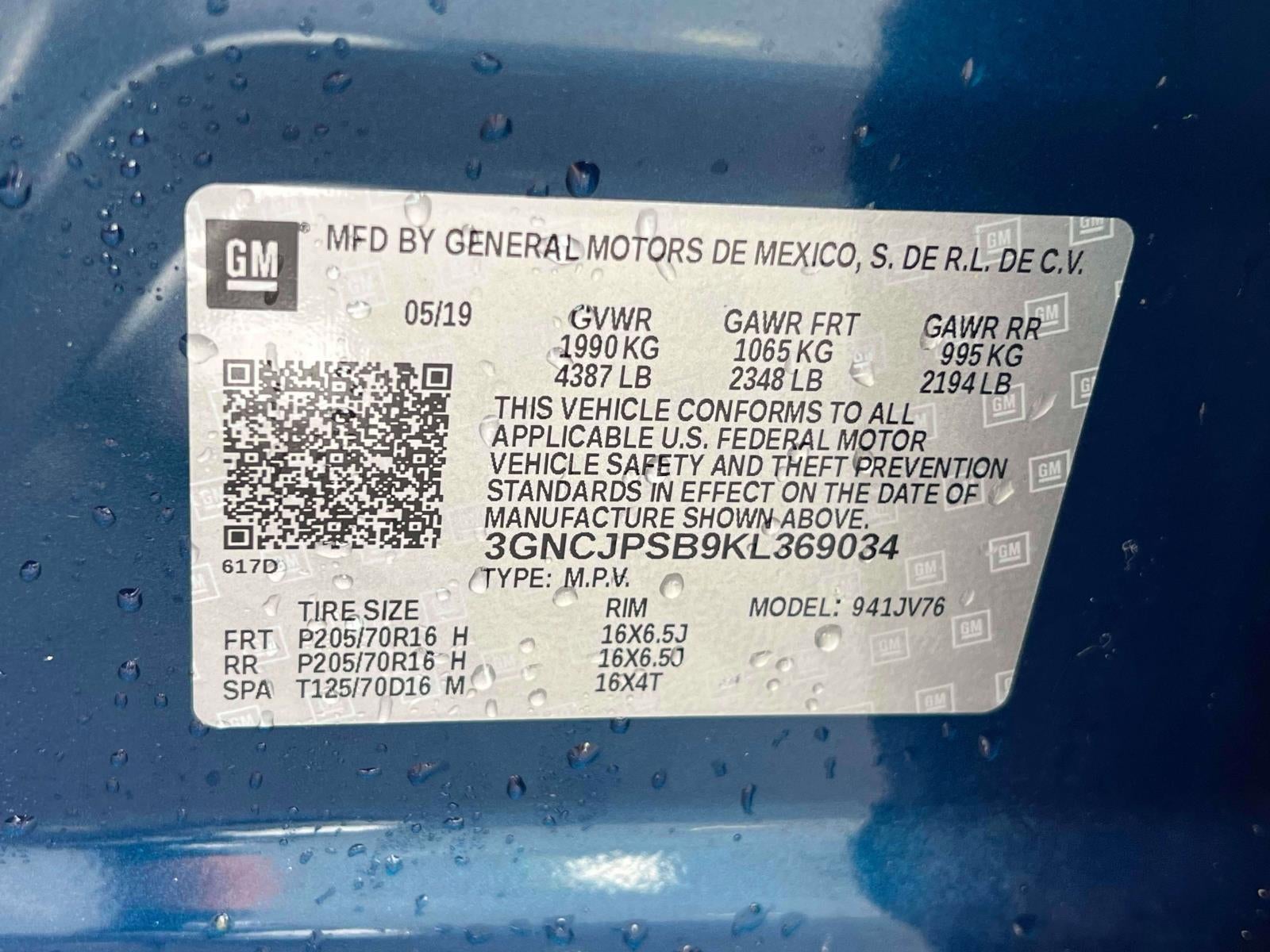 2019 Chevrolet Trax LT