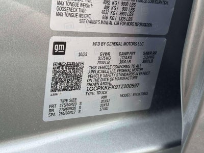 2026 Chevrolet Silverado 1500 LT (2FL)