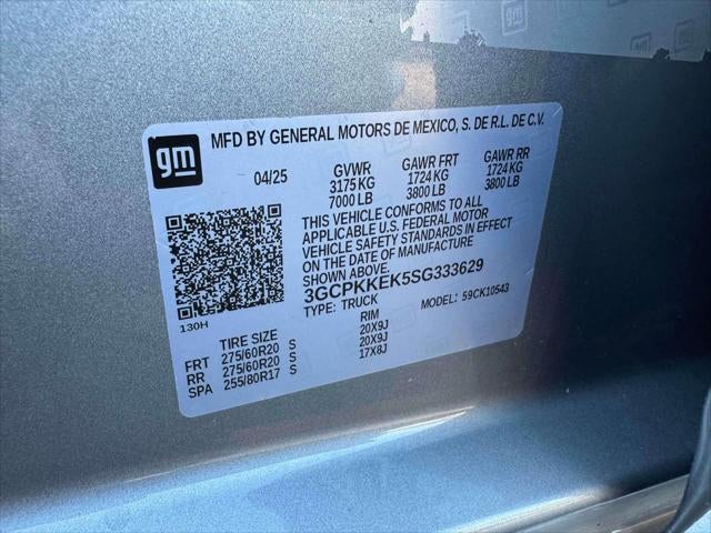 2025 Chevrolet Silverado 1500 LT (2FL)