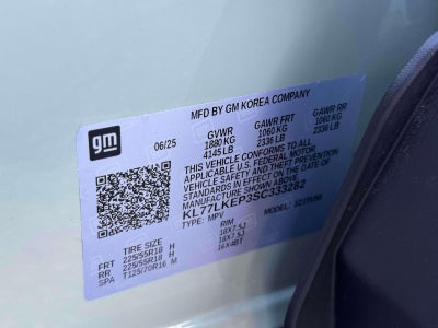 2025 Chevrolet Trax ACTIV