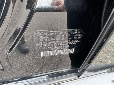 2022 Hyundai Sonata Hybrid Limited