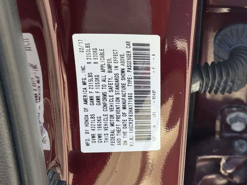 2017 Honda Accord EX-L