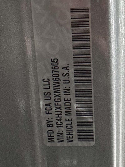 2021 Jeep Wrangler Unlimited Rubicon 4X4