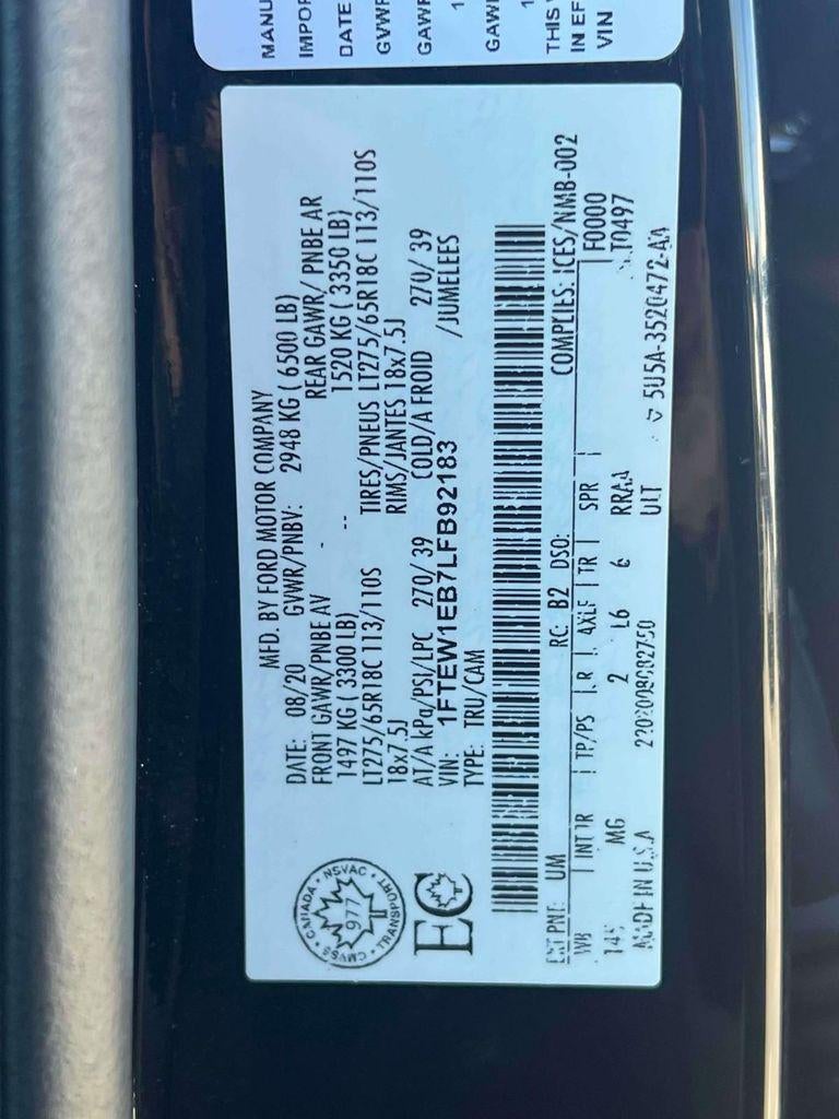 2020 Ford F-150 XLT