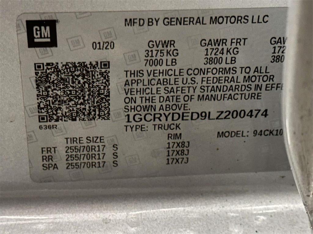 2020 Chevrolet Silverado 1500 4WD Double Cab Standard Bed LT