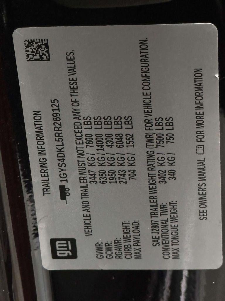 2024 Cadillac Escalade 4WD Premium Luxury Platinum