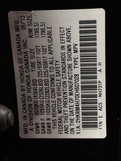 2014 Honda CR-V EX-L