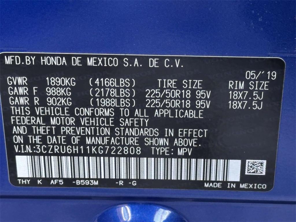 2019 Honda HR-V Sport