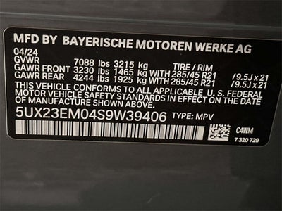 2025 BMW X7 xDrive40i