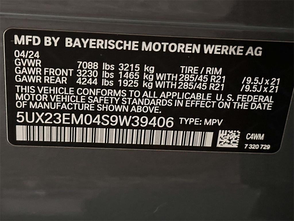2025 BMW X7 xDrive40i