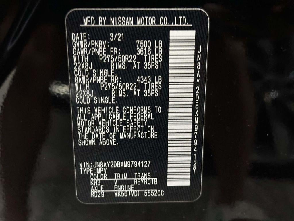 2021 Nissan Armada Platinum 4WD