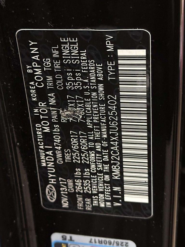 2018 Hyundai Tucson SE