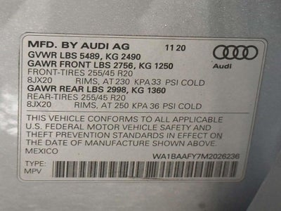 2021 Audi Q5 45 Premium Plus