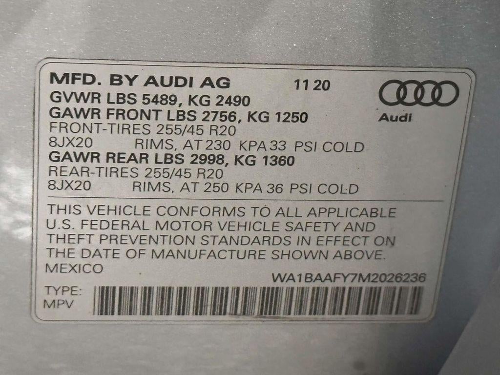 2021 Audi Q5 45 Premium Plus