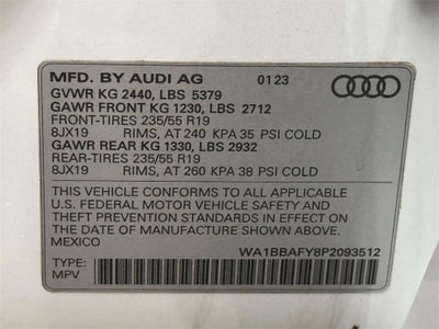 2023 Audi Q5 Premium Plus 40 TFSI quattro S tronic