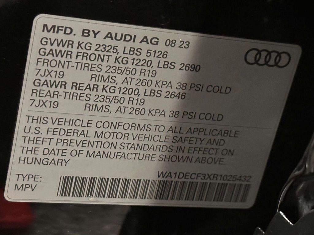 2024 Audi Q3 Premium 45 TFSI S line quattro Tiptronic