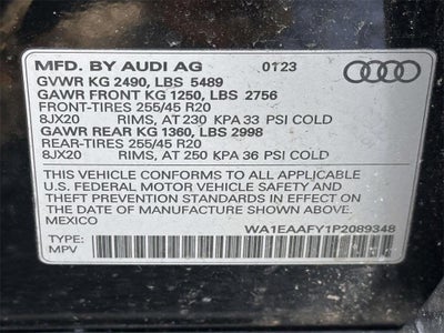 2023 Audi Q5 Premium Plus 45 TFSI S line quattro