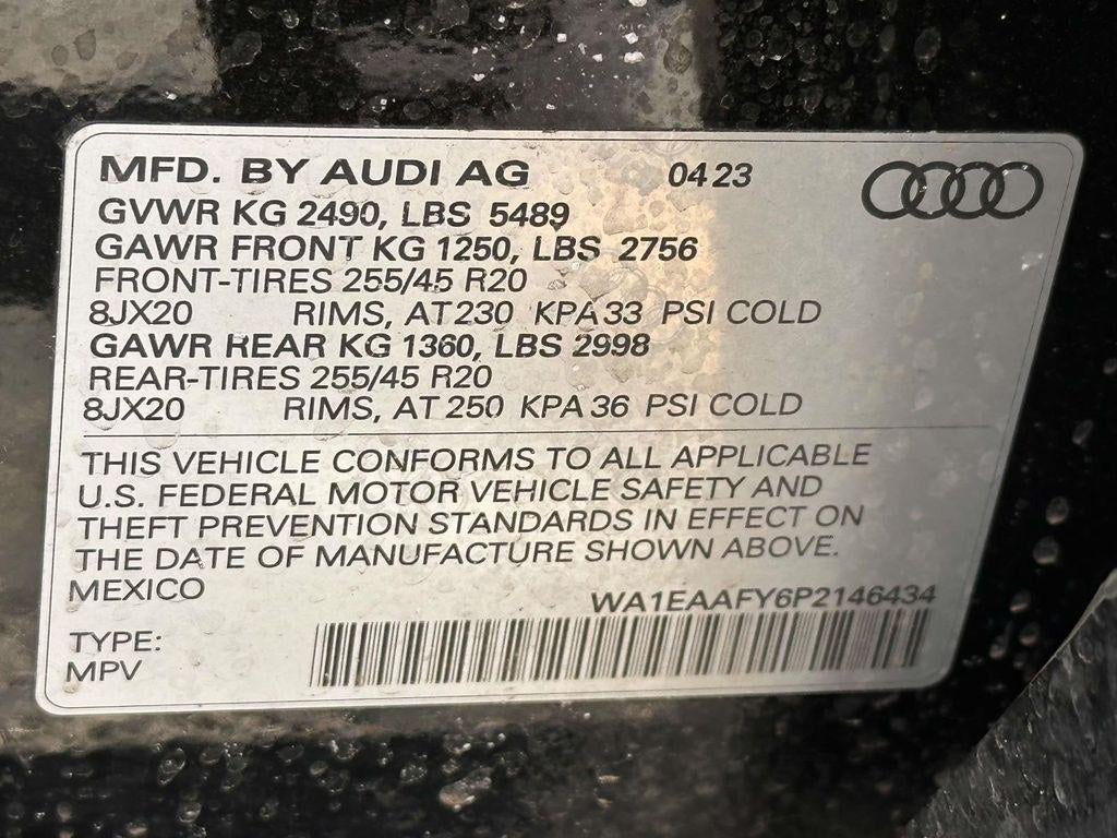 2023 Audi Q5 Premium Plus 45 TFSI S line quattro