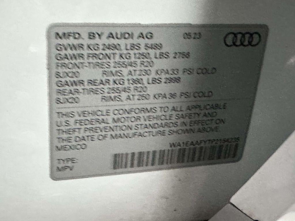 2023 Audi Q5 Premium Plus 45 TFSI S line quattro