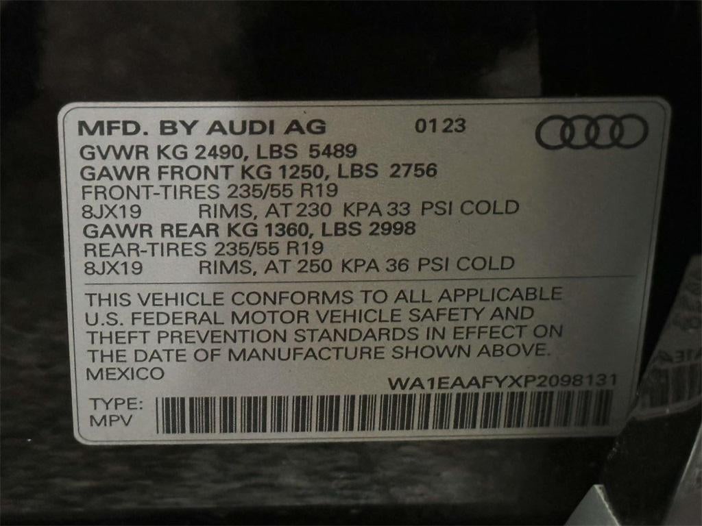 2023 Audi Q5 Premium Plus 45 TFSI S line quattro