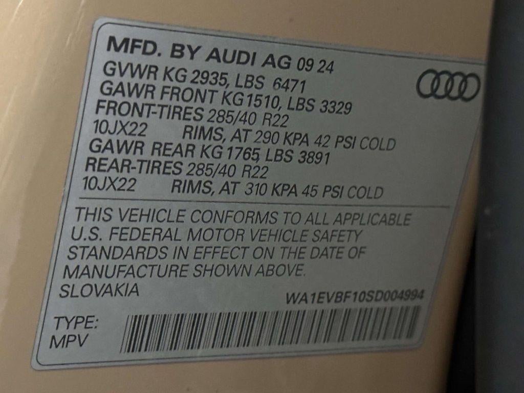 2025 Audi Q8 Premium Plus 55 TFSI quattro