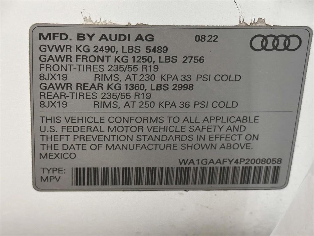 2023 Audi Q5 Premium 45 TFSI S line quattro